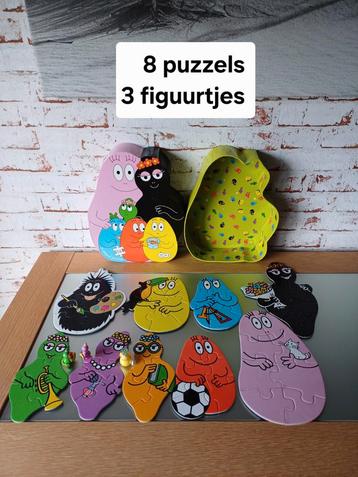 9 vormen Puzzels barbapapa beschikbaar voor biedingen