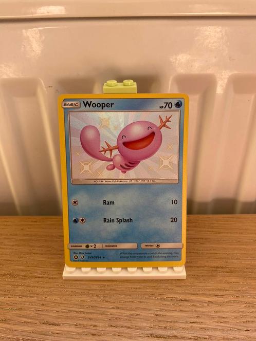 Shiny Wooper SV9/SV94 - Pokemon Kaart, Hobby en Vrije tijd, Verzamelkaartspellen | Pokémon, Nieuw, Losse kaart, Foil, Ophalen of Verzenden