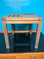 Bijzettafeltje/plantentafeltje teak, Huis en Inrichting, Tafels | Sidetables, Ophalen, Zo goed als nieuw