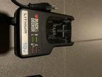 Black & Decker 18v charger en 2 batterijen, Ophalen, Gebruikt