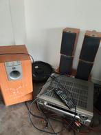 6 baffle jbl 1 sub jbl 1 ampli yamaha tout leurs câbles., Audio, Tv en Foto, Home Cinema-sets, Ophalen, Zo goed als nieuw