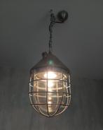 Lampe à cage industrielle, Maison & Meubles, Lampes | Suspensions, Métal, Industrieel, Enlèvement, Utilisé