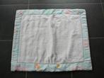 zacht lichtblauw mat/deken - doek in badstof, Kinderen en Baby's, Overige Kinderen en Baby's, Ophalen of Verzenden, Gebruikt