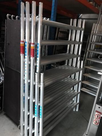 Nieuwe Euroscaffold steiger 8m WerkHoogte €2699 ex BTW beschikbaar voor biedingen