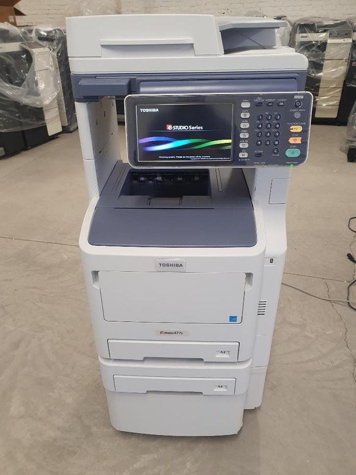 Toshiba e-studio 477s A4 zwart-wit MFP (NOS), Computers en Software, Printerbenodigdheden, Zo goed als nieuw, Ophalen