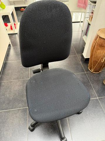 Fauteuil de bureau bleu, Enlèvement, Utilisé, Bleu, Chaise de bureau