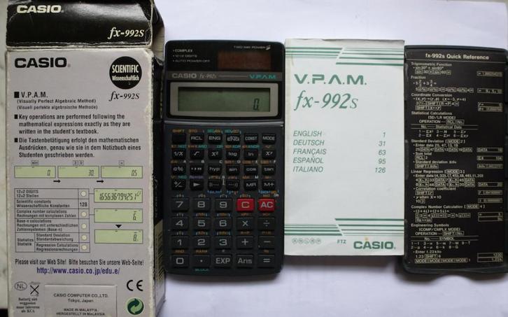 Calculatrice scientifique Casio, Computers en Software, Overige Computers en Software, Zo goed als nieuw, Ophalen
