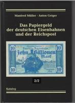 papiergeld catalogus Eisenbahnen Reichspost Müller Geiger, Verzenden