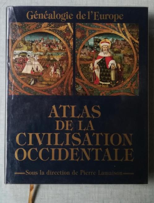 Livre « Atlas de la civilisation occidentale », Livres, Histoire mondiale, Comme neuf, Europe, 19e siècle, Enlèvement ou Envoi