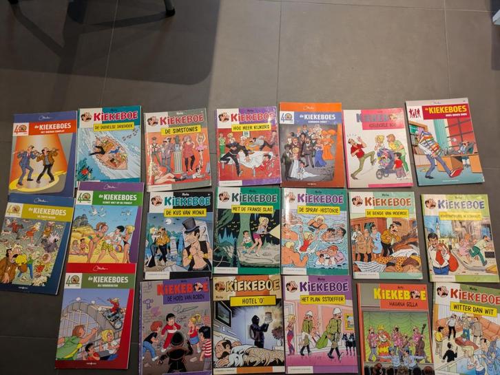 Kiekeboes 20 strips 2€/strip, Livres, BD, Utilisé, Plusieurs BD, Enlèvement