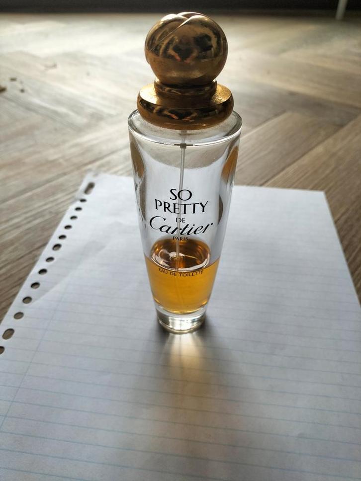 So Pretty de Cartier Eau de toilette 100 ml, Verzamelen, Parfumverzamelingen, Gevuld, Ophalen of Verzenden