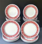✔️24 Borden Villeroy & Boch COTTAGE RED Country-collectie, Verzenden