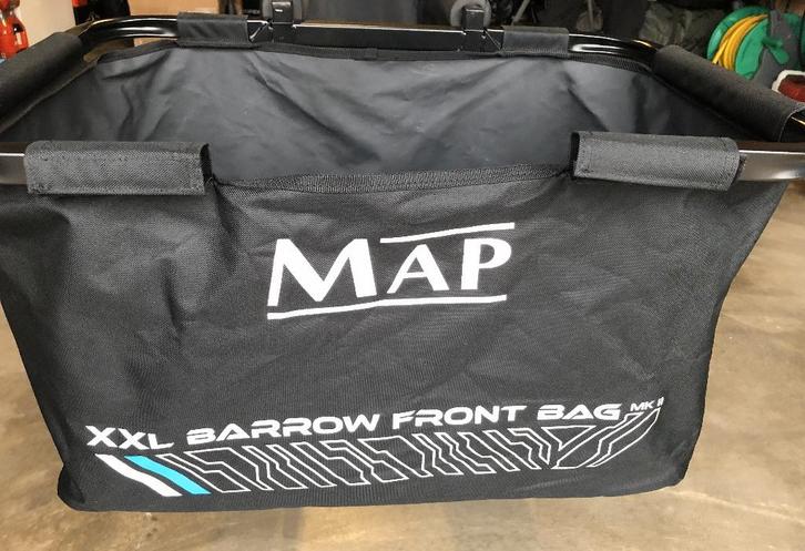 visgerief XXL BARROW FRONT BAG voor viskar, Watersport en Boten, Hengelsport | Algemeen, Zo goed als nieuw, Koffer of Tas, Ophalen of Verzenden