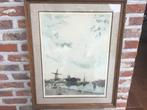 Cassiers H(Henry)1858-1944-kleurenlitho 157/350-55cmx45, Antiek en Kunst, Ophalen