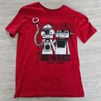 Rood T-shirt robots LC Waikiki 134 - 140, Comme neuf, Lc waikiki, Chemise ou À manches longues, Garçon