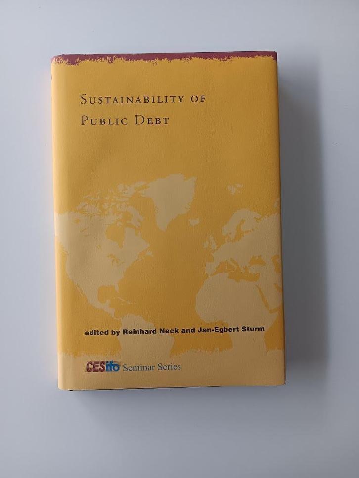Sustainability of Public Debt - Neck & Sturm - hardcover, Boeken, Economie, Management en Marketing, Gelezen, Economie en Marketing