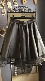 Vintage zwarte feestrok I-Way maat S, Ophalen of Verzenden, Zo goed als nieuw, Kleding, Maat 36 (S)