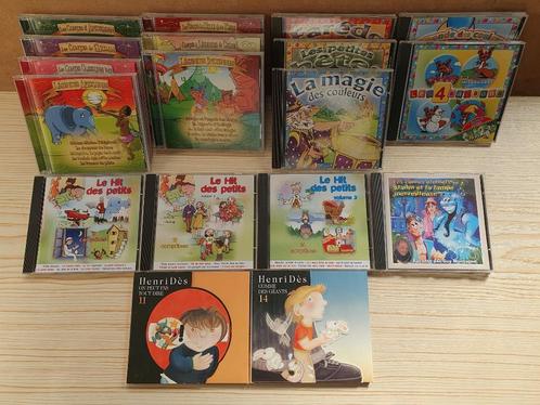 Lot de 18 CD pour enfants (comptes, légendes, chansons), Cd's en Dvd's, Cd's | Kinderen en Jeugd, Gebruikt, Ophalen