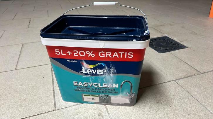 ❗️LOT PEINTURE BLANC – LEVIS / HUBO / SENCYS, Doe-het-zelf en Bouw, Verf, Beits en Lak, Verf, Wit, Ophalen