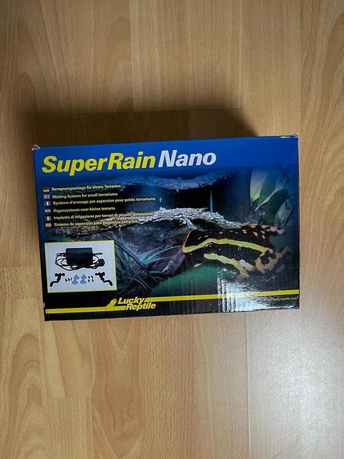 SuperRain nano irrigatiesysteem, Animaux & Accessoires, Reptiles & Amphibiens | Accessoires, Comme neuf, Autres types, Enlèvement ou Envoi