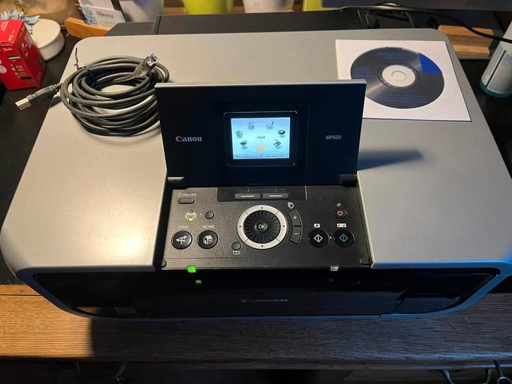 Canon MP600-printer, Computers en Software, Printers, Gebruikt, Printer, Inkjetprinter, Kleur printen, Kopieren, Mailen, Scannen