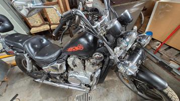 Moto Honda Shadow V Twin mat zwart 750cc, Motoren, Motoren | Honda, Particulier
