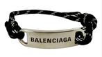 Armband Balenciaga NIEUW nieuwprijs 250 euro, Verzenden, Nieuw, Zwart, Staal
