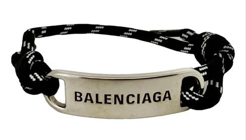 Armband Balenciaga NIEUW nieuwprijs 250 euro, Handtassen en Accessoires, Armbanden, Nieuw, Staal, Zwart, Verzenden