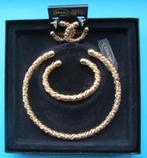 Monet - Juwelenset - zie beschrijving, Handtassen en Accessoires, Ophalen of Verzenden, Zo goed als nieuw, Goud, Overige materialen