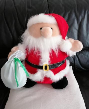 Pluche kerstman decoratie 36 cm beschikbaar voor biedingen