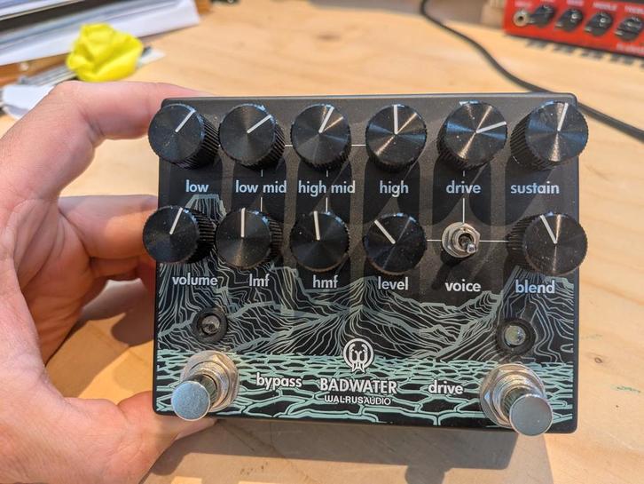 Walrus Audio Badwater - Bass preamp DI, Muziek en Instrumenten, Effecten, Zo goed als nieuw, Compressor, Ophalen of Verzenden