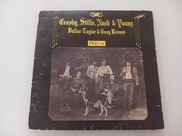 LP vinyle Crosby Stills Nash and Young Déjà Vu Folk Rock Pop