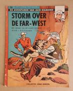 Jack Diamond nr 10: "Storm over de Far-West" - 1961-1e druk, Eén stripboek, Ophalen of Verzenden, Gelezen, L&F Funcken