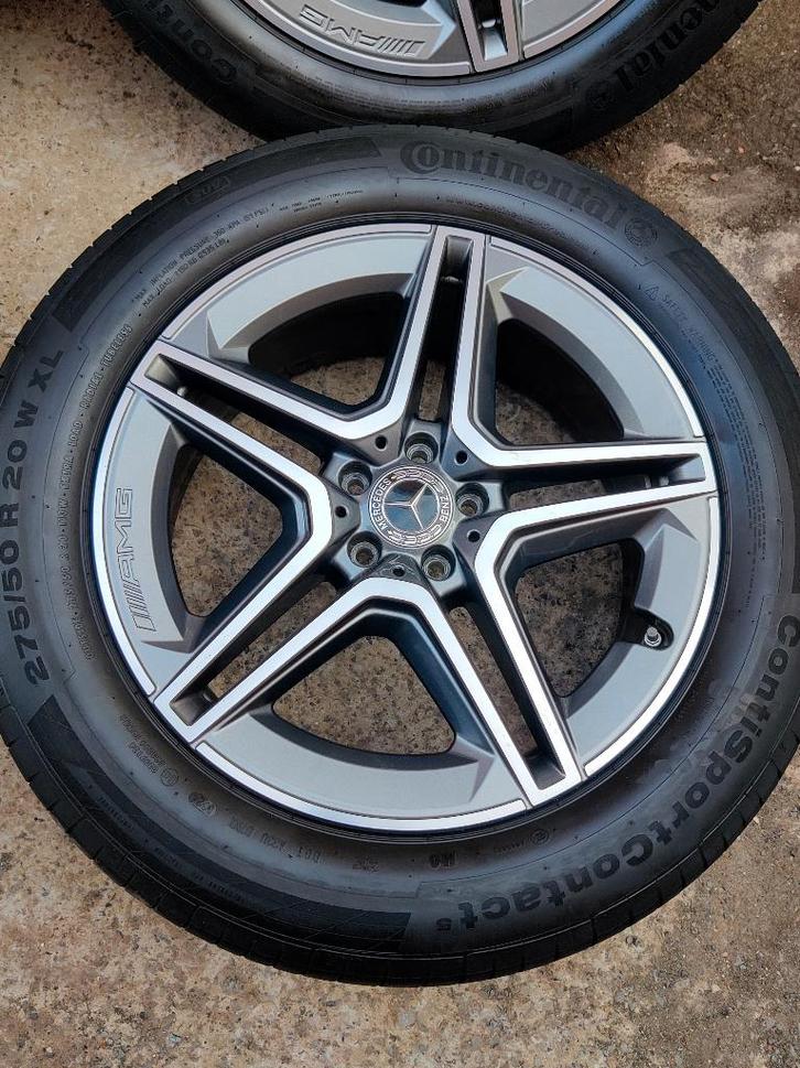 20 inch AMG velgen voor GLE - nieuwstaat, Auto-onderdelen, Banden en Velgen, Banden en Velgen, Zomerbanden, 20 inch, 275 mm, Personenwagen