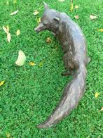 GROTE BRONZEN VOS (75 CM), Antiek en Kunst, Ophalen of Verzenden, Brons