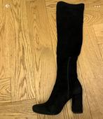 Suède laarzen, maat 37, Zara Basic Collection, Ophalen, Zo goed als nieuw, Zwart