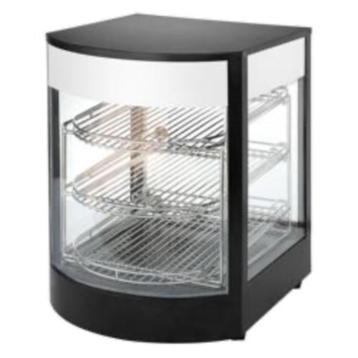 Warmhoudvitrine - 3 planken - Zwart - 30 C tot 85 C beschikbaar voor biedingen