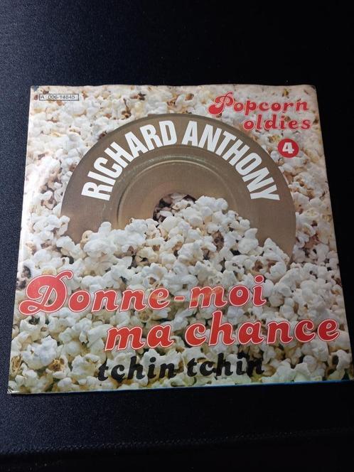 Richard Anthony‎ — Donne-Moi Ma Chance « 2 x popcorn », CD & DVD, Vinyles Singles, Comme neuf, Single, Pop, 7 pouces, Enlèvement ou Envoi