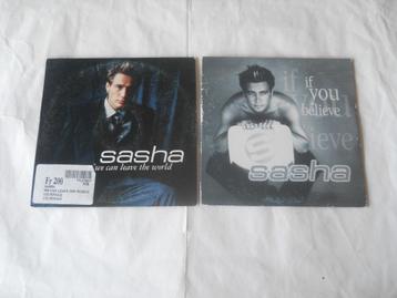 2 CD SINGLES - SASHA, Cd's en Dvd's, 2 t/m 5 singles, Ophalen of Verzenden, Zo goed als nieuw, Pop