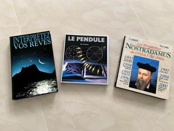 LAGE PRIJS! Voor liefhebbers van esoterie en mysteries 3 liv beschikbaar voor biedingen