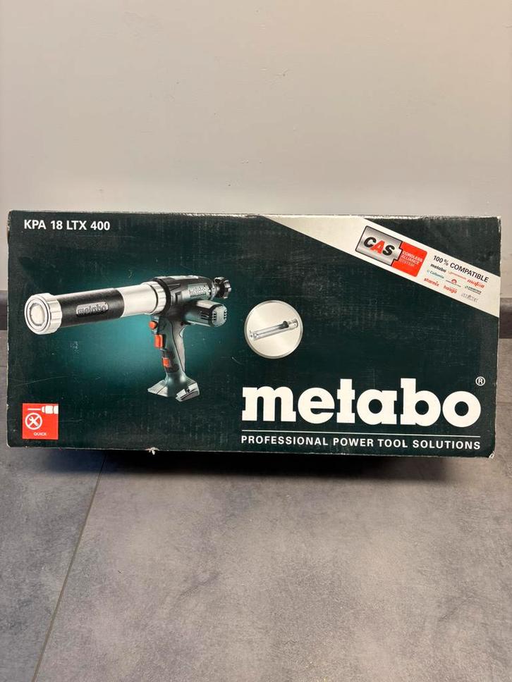 Pistolets à Sillicone electrique Metabo, Doe-het-zelf en Bouw, Gereedschap | Overige machines, Nieuw, Ophalen
