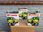 BP Course oude olie blikken, Verzamelen, Ophalen of Verzenden, Gebruikt, Verpakking