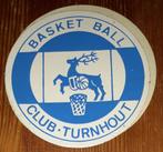 Vintage sticker Basketball Club Turnhout retro autocollant, Sport, Ophalen of Verzenden, Zo goed als nieuw