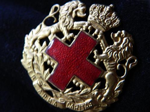 Baret"  INTER ARMA CARITAS " Rode Kruis, Verzamelen, Militaria | Algemeen, Landmacht, Helm of Baret, Verzenden
