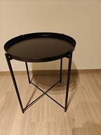 Ikea bijzettafel - zwart, Huis en Inrichting, Tafels | Bijzettafels, Ophalen