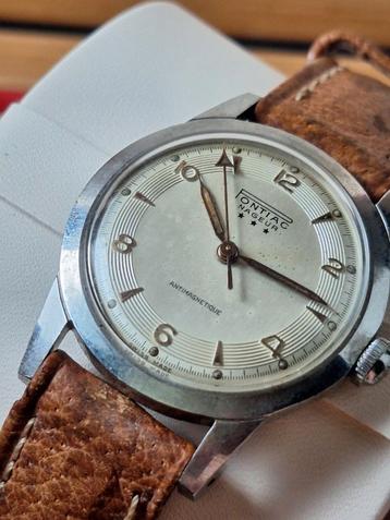 Erg fraaie vintage Pontiac Nageur herenhorloge beschikbaar voor biedingen
