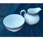 Pot à lait et sucrier Royal Doulton SHERBROOKE Antique, Enlèvement ou Envoi