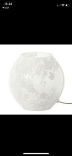Ikea knubbig tafellamp kersenbloesem wit, Maison & Meubles, Lampes | Plafonniers, Enlèvement ou Envoi, Neuf, Verre
