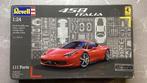 Revell Ferrari 458 Italia modelbouw kit, Hobby en Vrije tijd, Modelbouw | Auto's en Voertuigen, Ophalen of Verzenden, Zo goed als nieuw