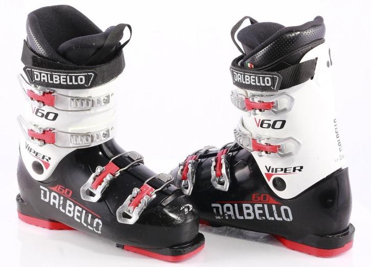 39 40 EU kinder skischoenen DALBELLO VIPER V60, Sport en Fitness, Skiën en Langlaufen, Gebruikt, Schoenen, Ski, Overige merken